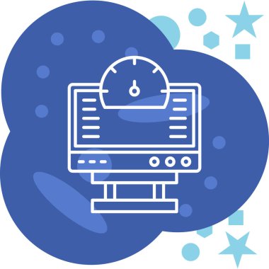 seo modern simgesinin vektör illüstrasyonu