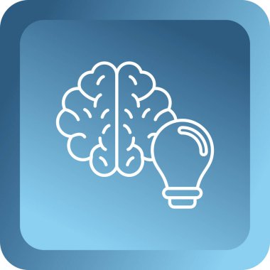 Ampul simgesi. vektör illüstrasyonu