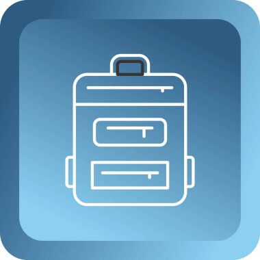 Basit vektör illüstrasyon yolculuğu