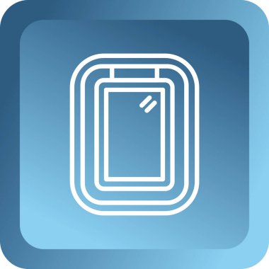 Uygulama modern simgesinin vektör illüstrasyonu