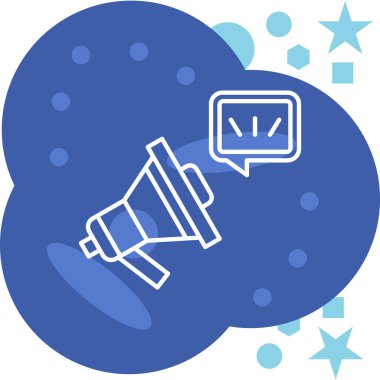 Bulut. Web simgesi basit illüstrasyon