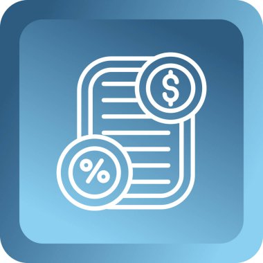 Para simgesi. Para vektör simgesi web için basit örnek