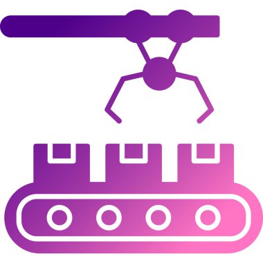 Bir güç simgesinin vektör illüstrasyonu