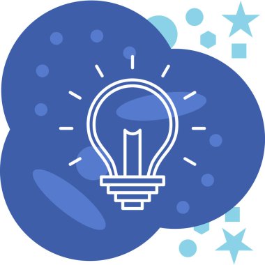 Ampul Simgesi, Vektör illüstrasyonu