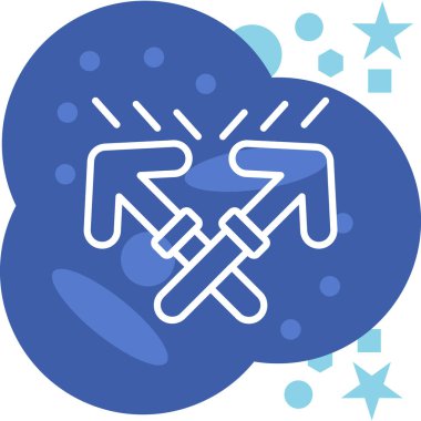 Bir bulut simgesinin vektör illüstrasyonu