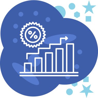 iş büyüme vektör simgesi