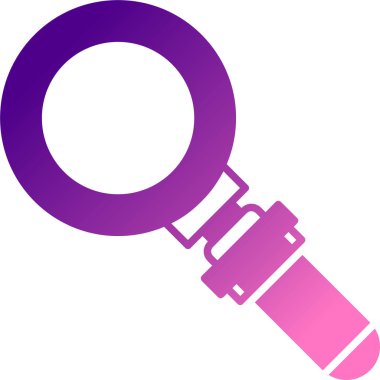 Arama simgesi vektör illüstrasyonu