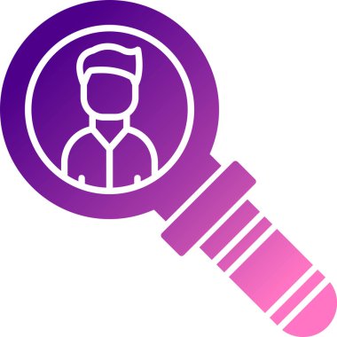 Ara. Web simgesi basit illüstrasyon