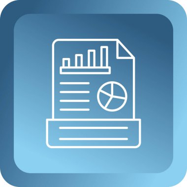 grafik simgesi, vektör illüstrasyonlu belge