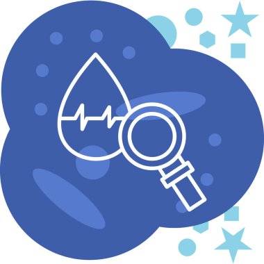 Basit vektör illüstrasyon seosu