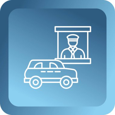 Araba servisi. araba simgesi