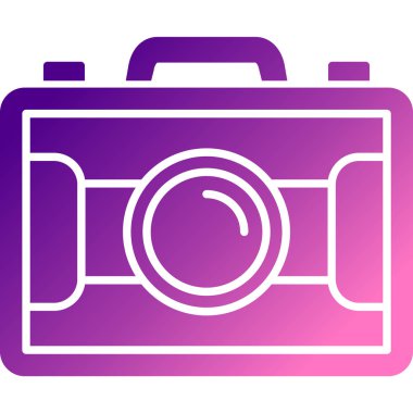 kamera simgesi, modern tasarım illüstrasyon tasarımı