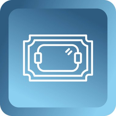 Modern b 'nin vektör illüstrasyonu kulaklık simgesinden yoksun