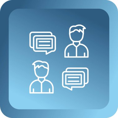 İş ve finans simgesinin vektör illüstrasyonu