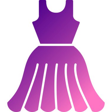 elbise vektör simgesi modern basit vektör illüstrasyonu