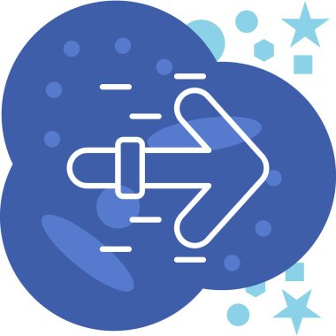 Tek bir bulut simgesinin vektör çizimi