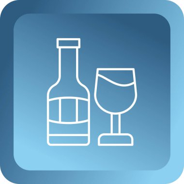 cam ve şişe simgesi