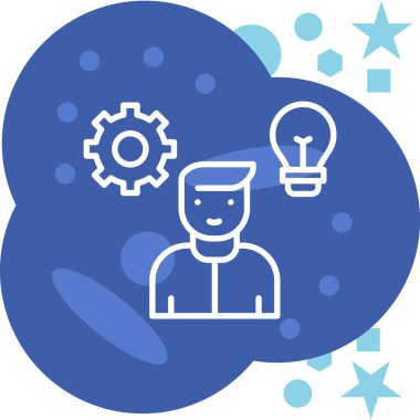 seo modern simgesinin vektör illüstrasyonu