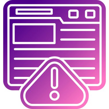 Tarayıcı simgesi, vektör illüstrasyon tasarımı, beyaz arkaplanda