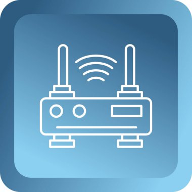 Yönlendirici ikon vektör illüstrasyonu. düz tasarım biçimi.