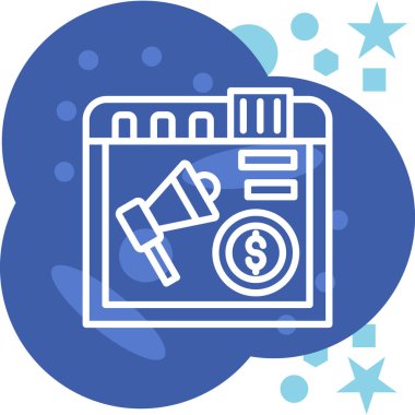 Dolar simgesi vektör illüstrasyonu