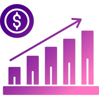 Dolar simgesi. vektör illüstrasyonu