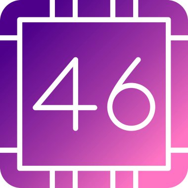 Modern bir simgenin vektör illüstrasyonu