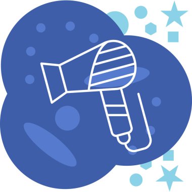 İzole edilmiş tek bir mikrofonun vektör çizimi