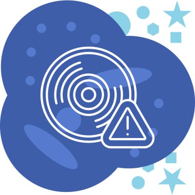 Bulut simgesinin vektör illüstrasyonu