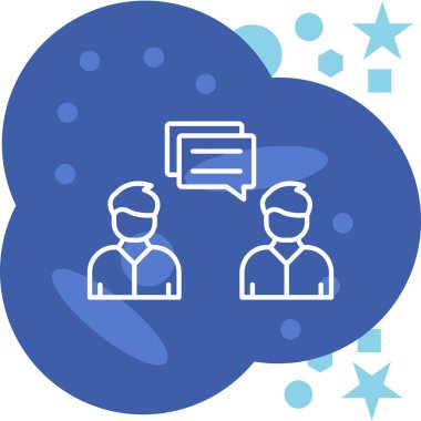 Bulut. Web simgesi basit illüstrasyon