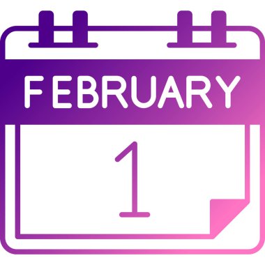 Şubat ayındaki simge tasarımı