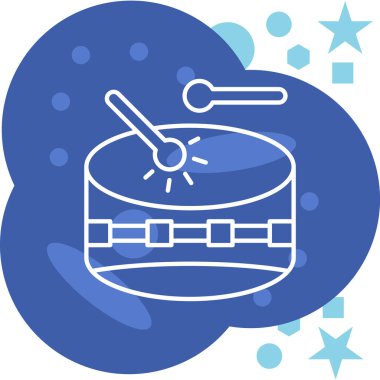 Bir karikatür yemeğinin vektör çizimi