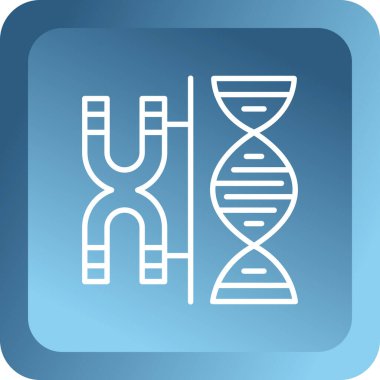 Modern simgenin vektör illüstrasyonu