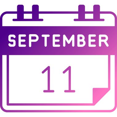 Takvim ve takvimle illüstrasyon