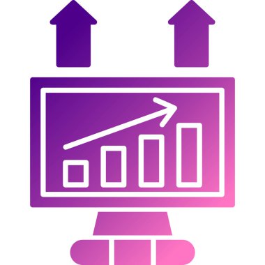ticari grafik vektör simgesi