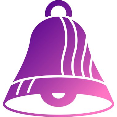 Zil. Web simgesi basit illüstrasyon