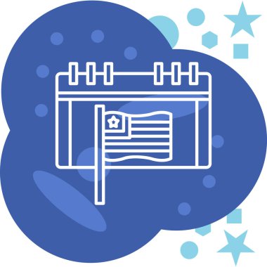 Bağımsızlık Günü bayrağı simgesi