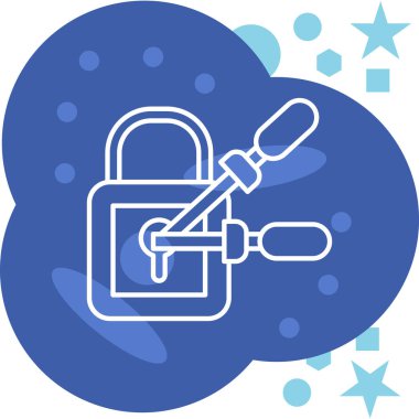 Çizgi Araba anahtar simgesi beyaz arkaplanda izole edildi. Renkli taslak konsepti. Vektör.