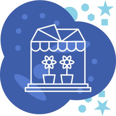 Alışveriş arabası simgesi, vektör illüstrasyonu