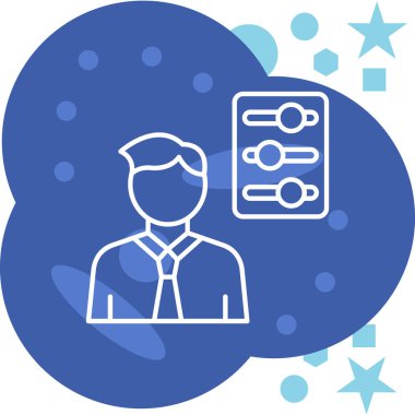 iş simgesi, vektör resimleme