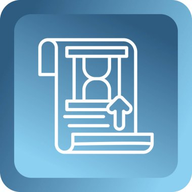 Beyaz arka planda mavi çizgi ahşap varil ikonu izole edildi. Bira fıçısı, içki kutusu, bira için ahşap fıçı, viski, şarap. mavi kare düğmesi