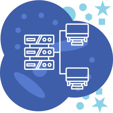 Seo modern simge tasarımı kavramının vektör illüstrasyonu