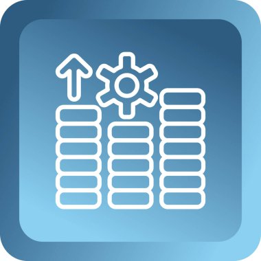 seo modern simgesinin vektör illüstrasyonu