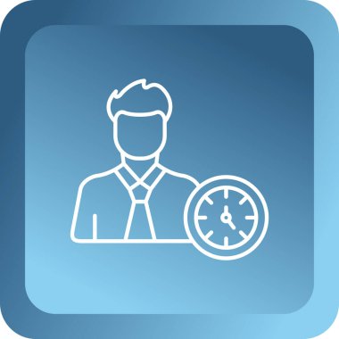 İşadamı vektör web simgesi