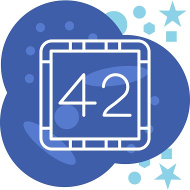 4 / 4 - mobil ve web için düz simge tasarımı