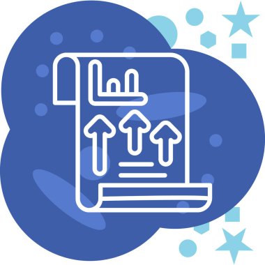 veri analiz simgesi vektör illüstrasyonu