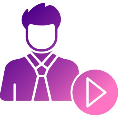 İş adamının vektör illüstrasyonu