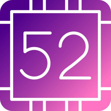 Tek bir modern simgenin vektör illüstrasyonu