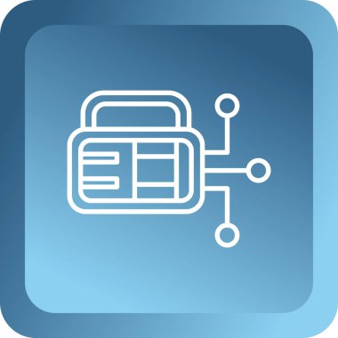 seo modern simgesinin vektör illüstrasyonu