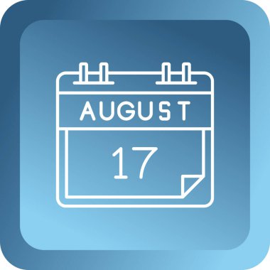 Takvim simgesi vektör illüstrasyonu